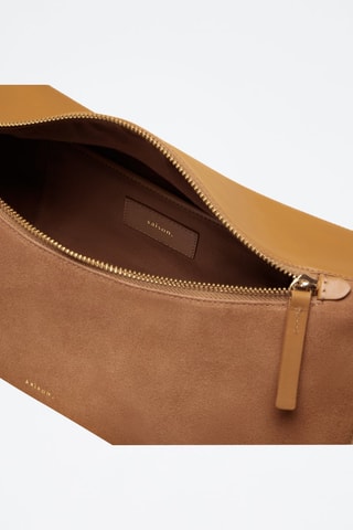 Bolso de piel Axelle  - Marrón