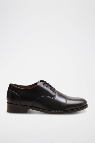 Derbies de piel Capucine  - Negro