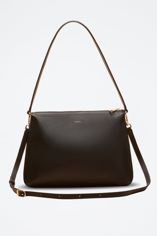 Bolso de piel Maud  - Negro