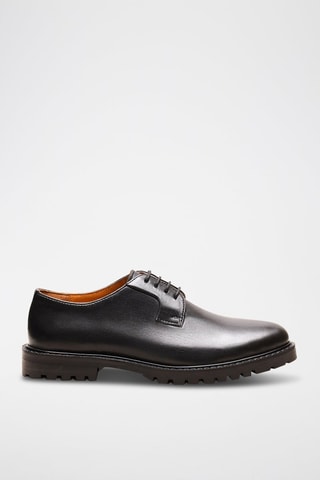 Derbies de piel Rita  - Negro