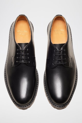 Derbies de piel Rita  - Negro