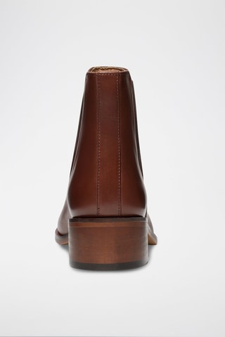 Botines Chelsea de piel Clara - Leonarr x Swan - Marrón