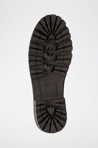 Botines Chelsea de nobuk y piel Estelle - Leonarr x Swan - Marrón