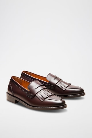 Mocasines de piel Aude  - Marrón