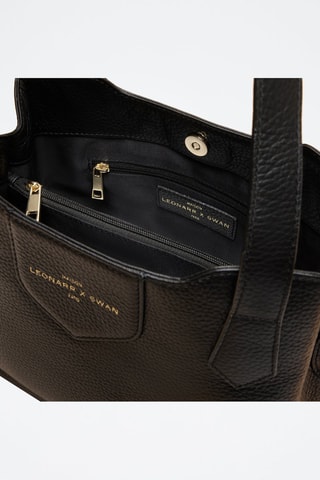 Bolso de piel Héloïse  - Negro