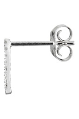 Pendientes Douce Vague - Oro blanco y diamantes