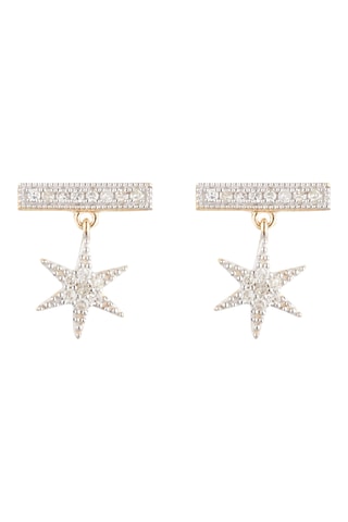 Pendientes Stuga - Oro amarillo y diamantes