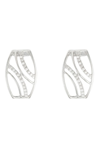 Pendientes Shéhérazade - Oro blanco y diamantes