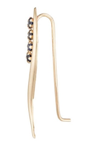 Pendientes Saphirs Lines - Oro amarillo y zafiros