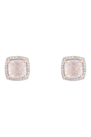 Dormilonas Quartissime - Oro rosa, diamantes y cuarzo rosa