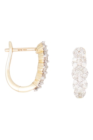 Pendientes Merveilles de Lumières - Oro amarillo y diamantes