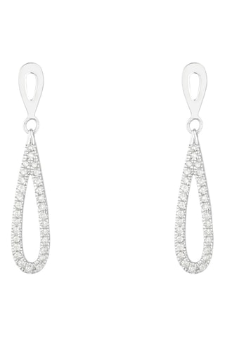 Pendientes Pendants Sublimales - Oro blanco y diamantes