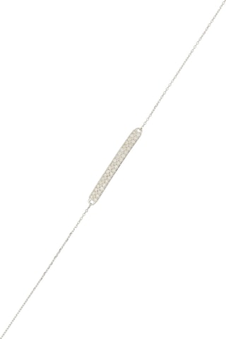 Pulsera Bunbury - Oro blanco y diamantes