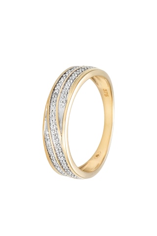 Anillo Gold Love - 
Oro amarillo y diamantes