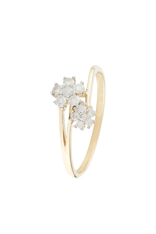 Anillo Semporna - Oro amarillo y diamantes