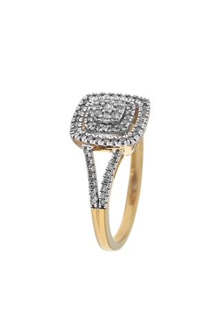 Anillo Rosie - Oro amarillo y diamantes