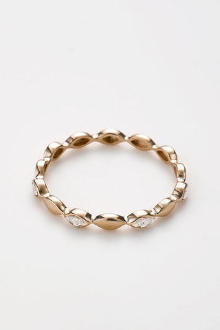 Anillo Trinity - Oro amarillo y diamantes