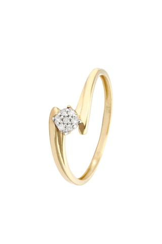 Anillo Éclat d'Aurore - Oro amarillo y diamantes