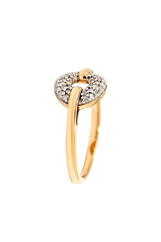 Anillo Temporary - Oro amarillo y diamantes