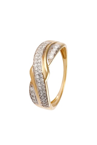 Anillo Éclat de Rêve - Oro amarillo y diamantes