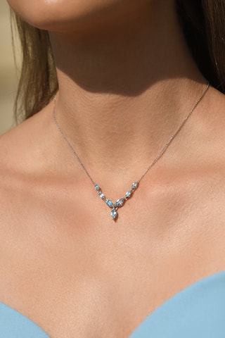 Collar Nuit de Diamant - Oro blanco