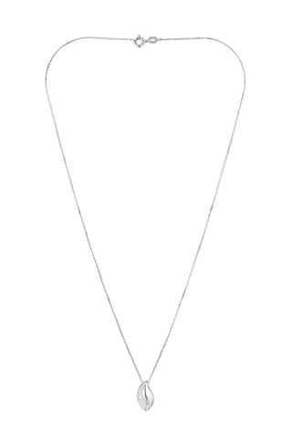 Colgante Bright Drop - Oro blanco y diamantes