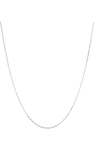 Cadena  -  Oro blanco