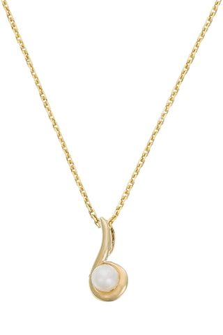 Colgante Ambiante  - Oro amarillo y perla cultivada