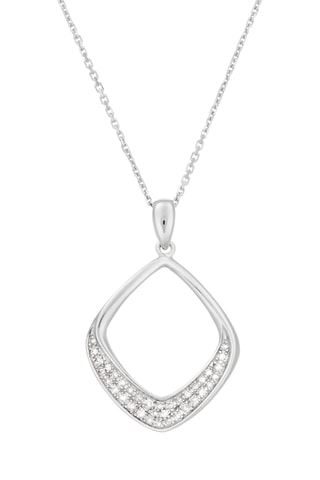 Colgante Gliao - Oro blanco y diamantes