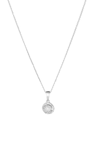 Colgante Trésor  -  Oro blanco y diamantes