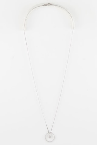 Colgante - 
Oro blanco y diamantes