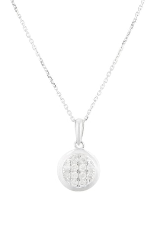 Colgante Vernazza - Oro blanco y diamantes