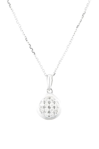 Colgante Vernazza - Oro blanco y diamantes