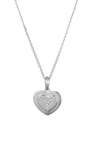 Colgante Bébé d'amour - Oro blanco y diamantes