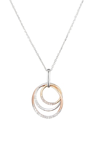 Colgante Virevolte - Oro rosa, amarillo, blanco y diamantes