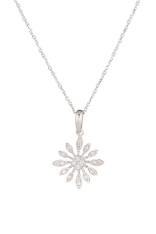 Colgante Brisbane - Oro blanco y diamantes