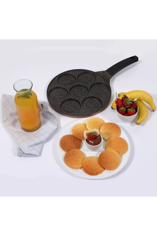 Poêle à pancakes Serenk Fun Cooking Smile - 26 cm
