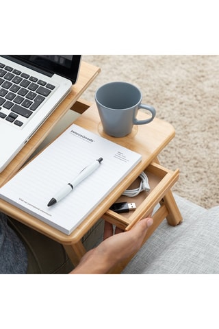 Table d'appoint pliable - Naturel