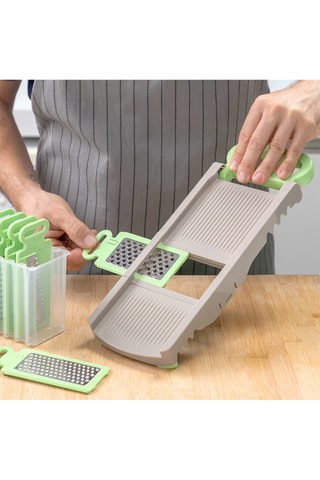 Mandoline-râpe pliable 6-en-1 Choppie