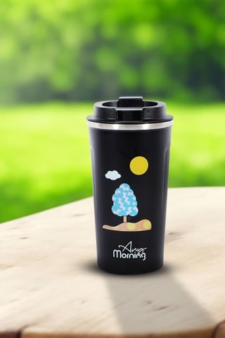 Mug de voyage en acier inoxydable Any Morning - 51 cl