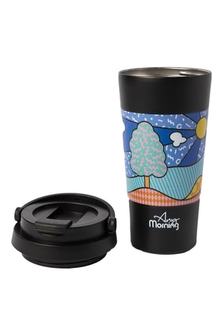 Mug de voyage en acier inoxydable Café Everyday Morning - 50 cl