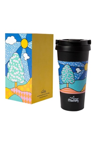 Mug de voyage en acier inoxydable Café Everyday Morning - 50 cl