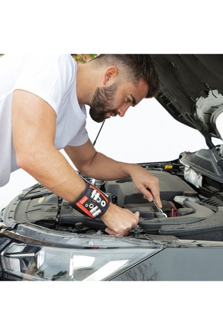 Bracelet magnétique pour bricolage - Noir et orange