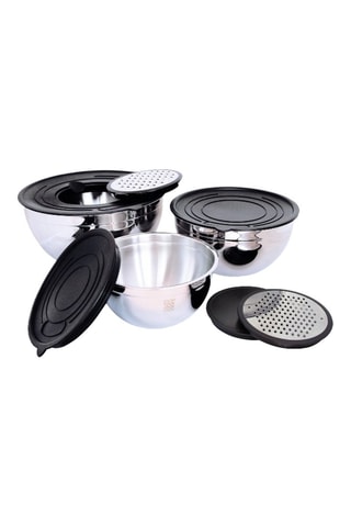 Batterie de cuisine en acier inoxydable Serenk Modernist - 9 pièces