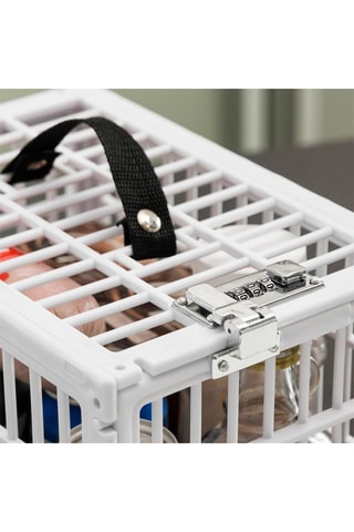 Coffre secret pour réfrigérateur Food Safe - Blanc