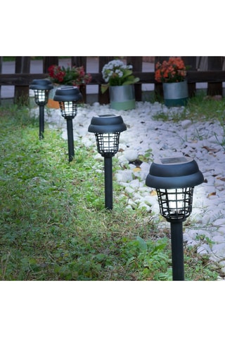 Lampe de jardin solaire extérieure et anti-moustiques - IP55
