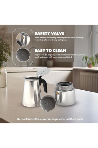 Cafetière en acier inoxydable Any Morning - 20 cl