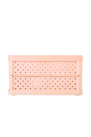 Boîte de rangement - 11,3 l - Rose