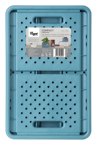 Boîte de rangement - 11,3 l - Bleu canard