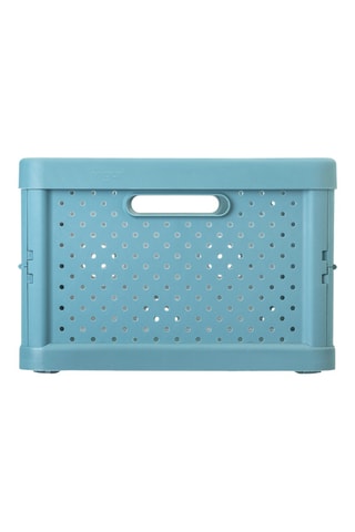 Boîte de rangement - 32 l - Bleu canard